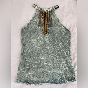 Heathers grey halter top